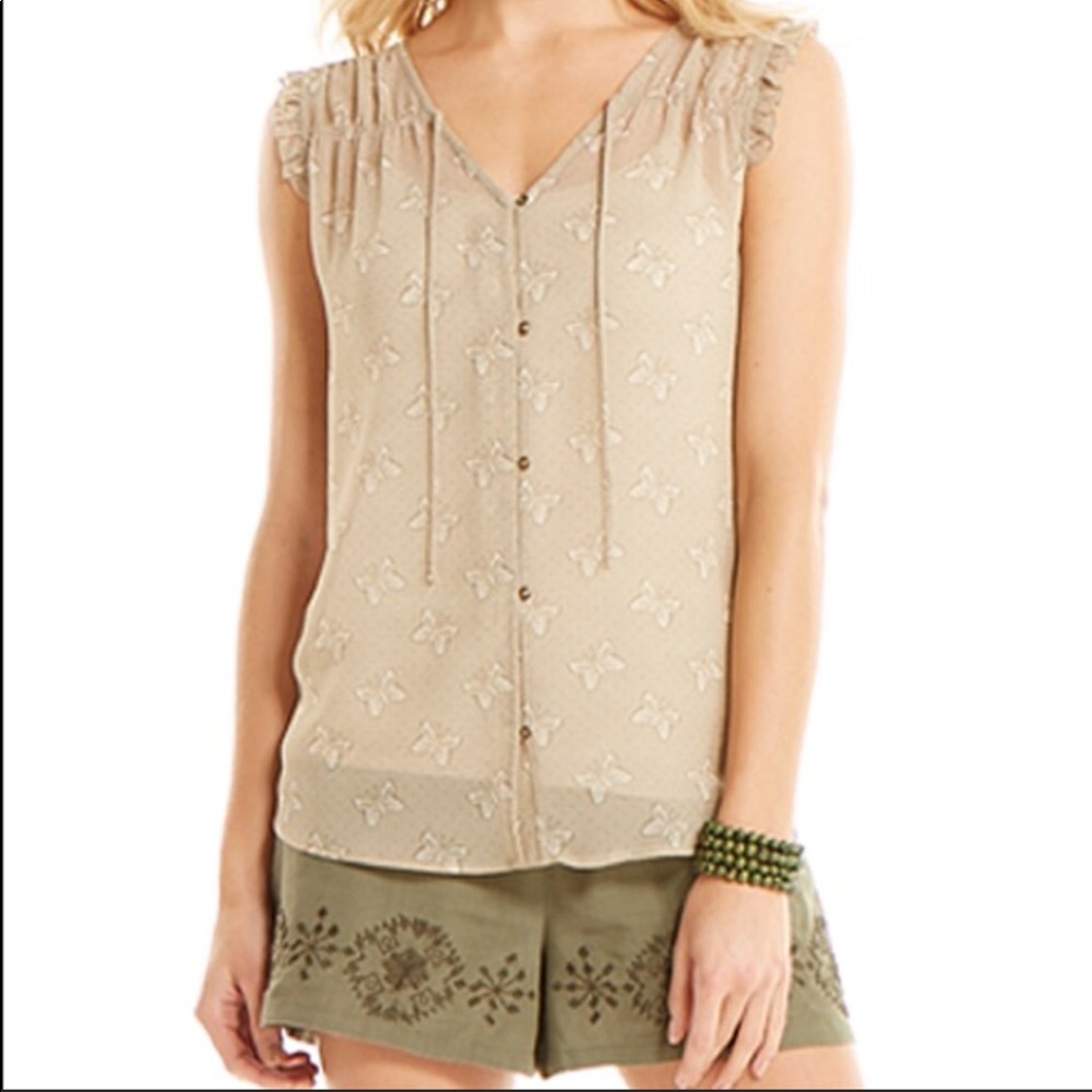 Matilda Jane Sheer Butterfly Top Medium